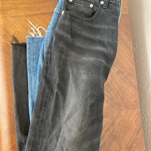 X-girl Two Tone Jeans - Picture 4 of 7